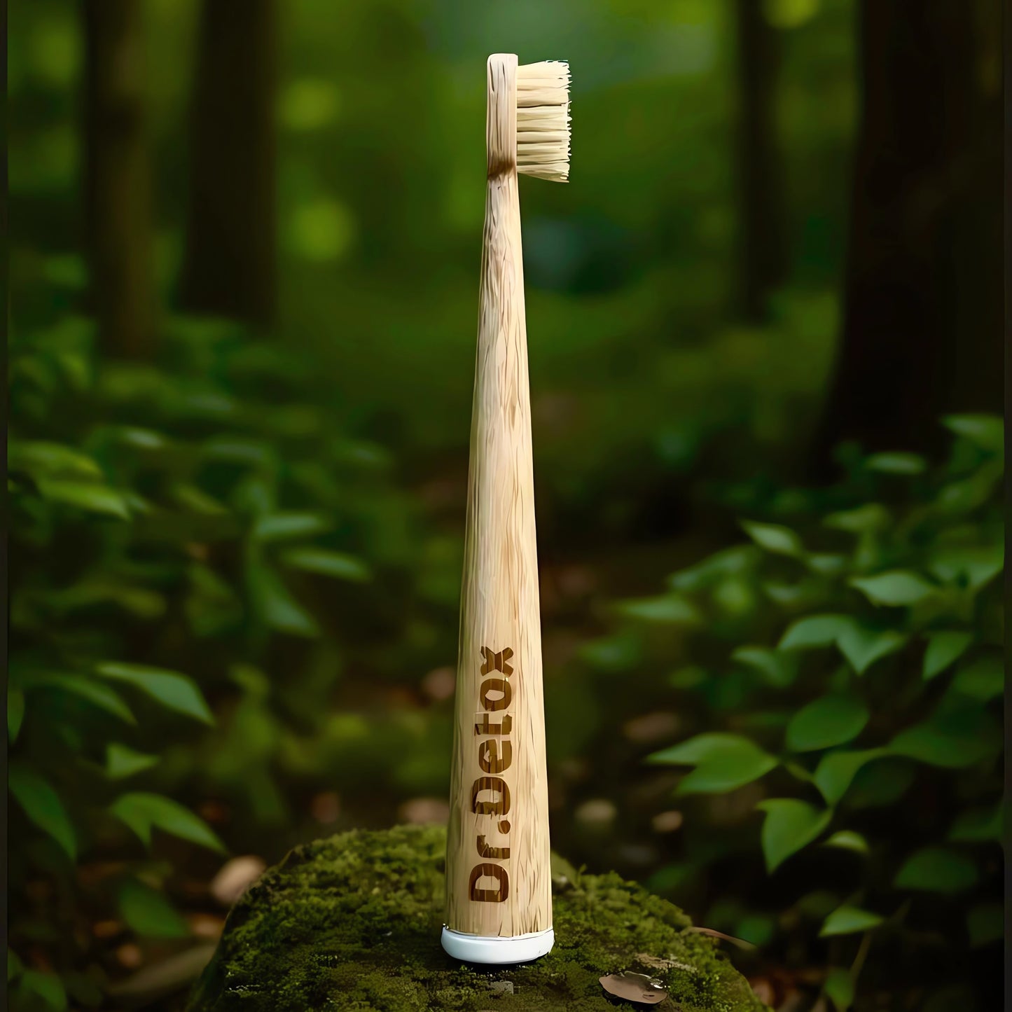 Dr.Detox Boar Bristle Bamboo Toothbrush