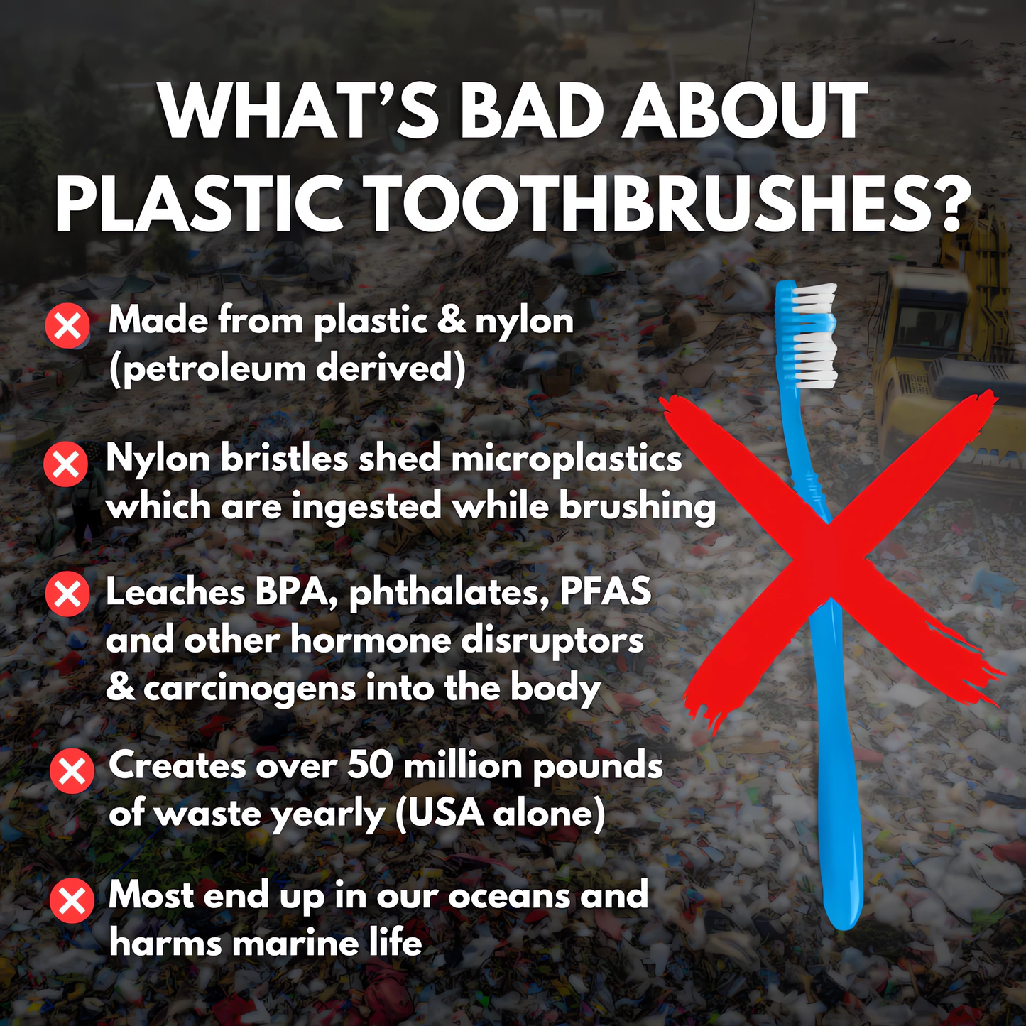 Dr.Detox Boar Bristle Bamboo Toothbrush